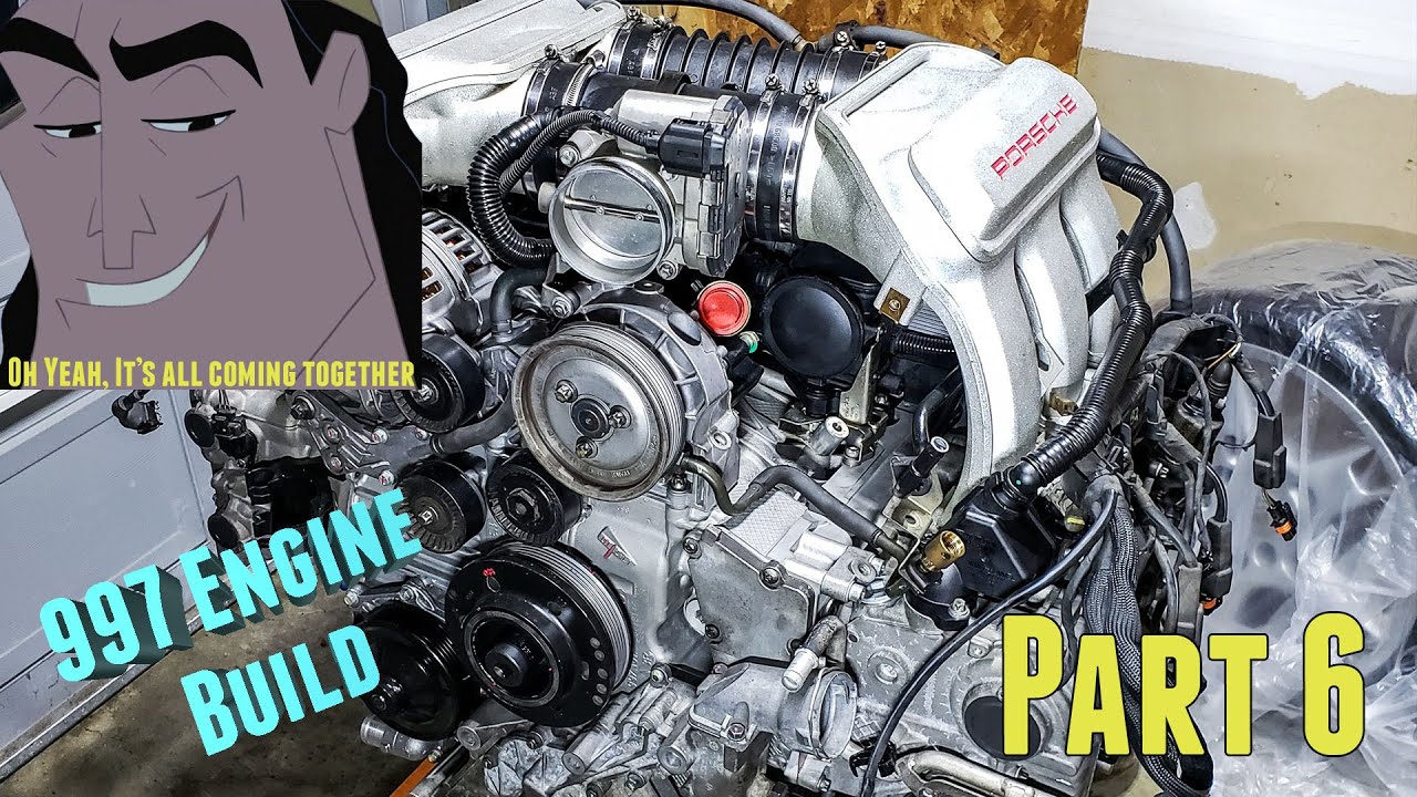 Porsche Engine: Valve Train Timing, AOS and Intake Installed