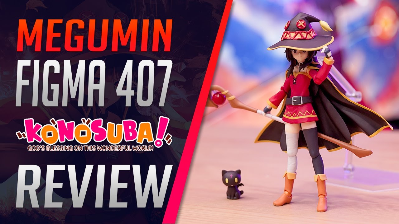 Megumin Figma 407 Figure  | Konosuba - Unboxing & Review