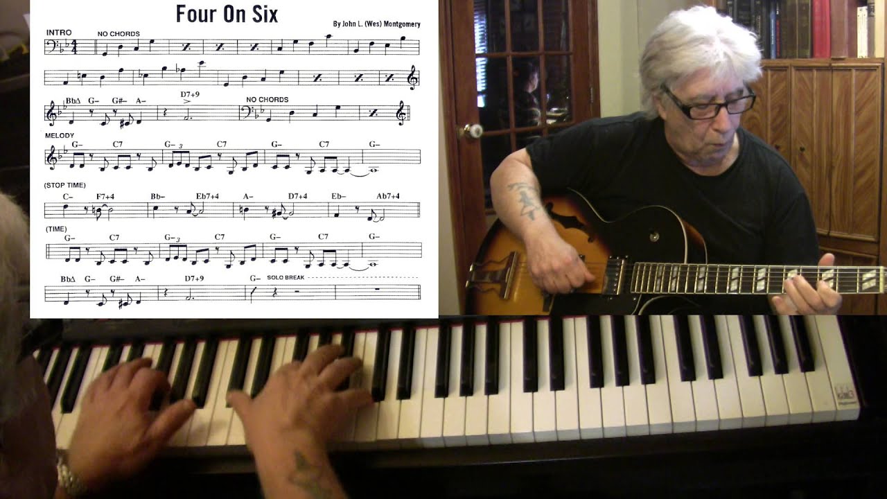 Four On Six - guitar & piano jazz cover - Yvan Jacques