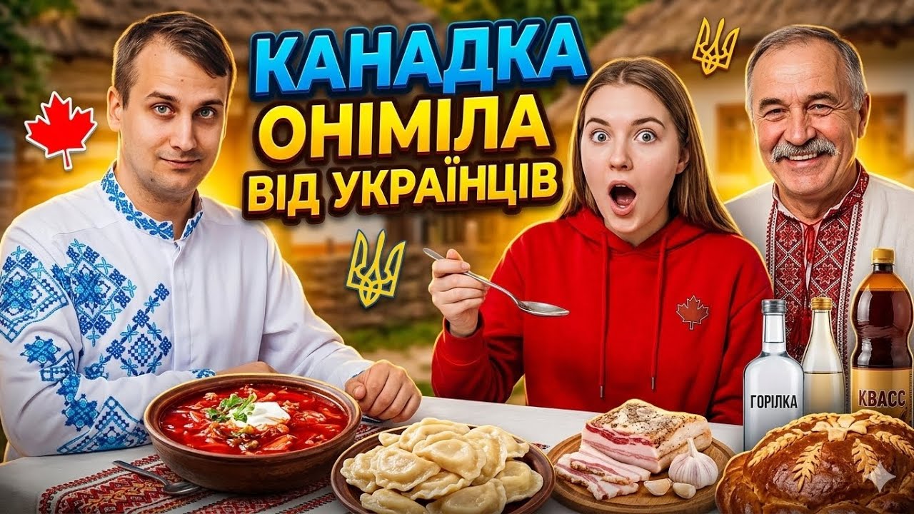 Канадка ОНІМІЛА від української сімʼї. 