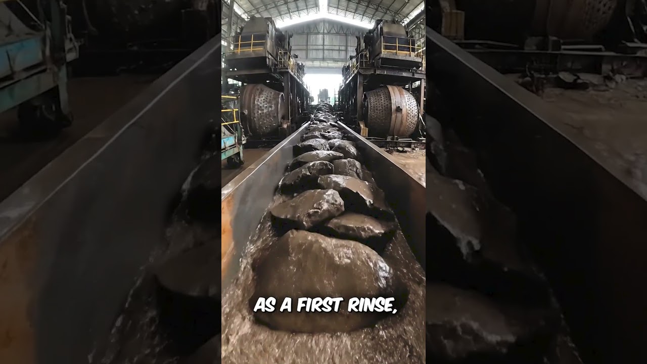 Inside a Rubber Factory | Why They Use Water Channels to Move Rubber