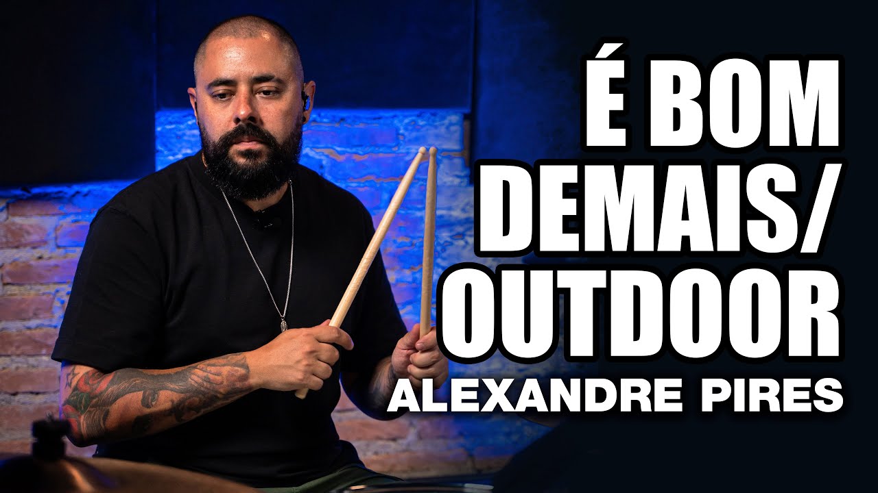 &Eacute; Bom Demais, Outdoor - Alexandre Pires - DANIEL CARDOSO no BlahTera