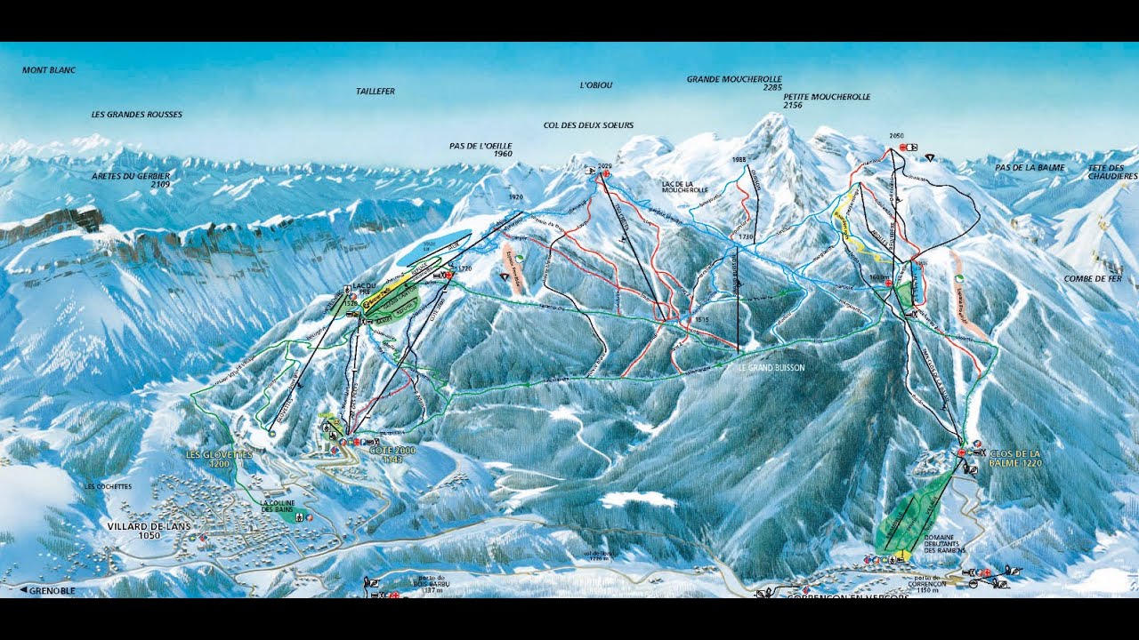 Skiing Villard-de-Lans Jan 2022