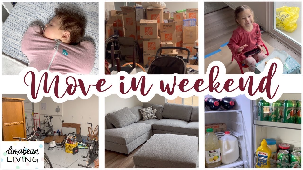 Moving In Weekend! | KB HOMES NEW BUILD | Moving With Two Kids