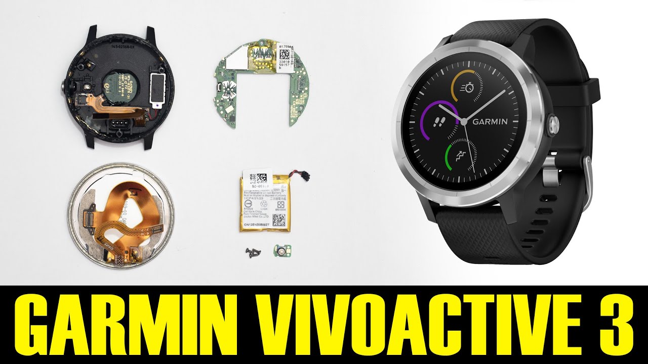Garmin Vivoactive 3 Teardown and Display Replacement Guide  Step by Step Repair Tutorial