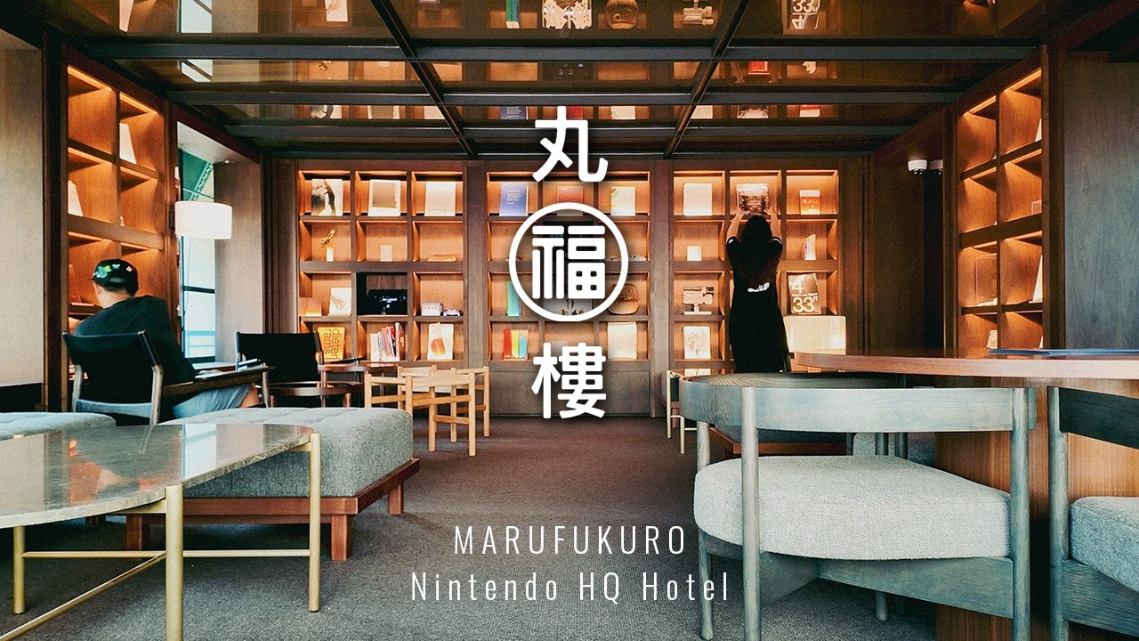 Nintendo Hotel in Kyoto | Marufukuro | Japan Vlog