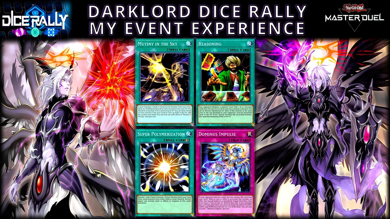 Darklord Dice Rally - My Event Experience | Yu-Gi-Oh! Master Duel