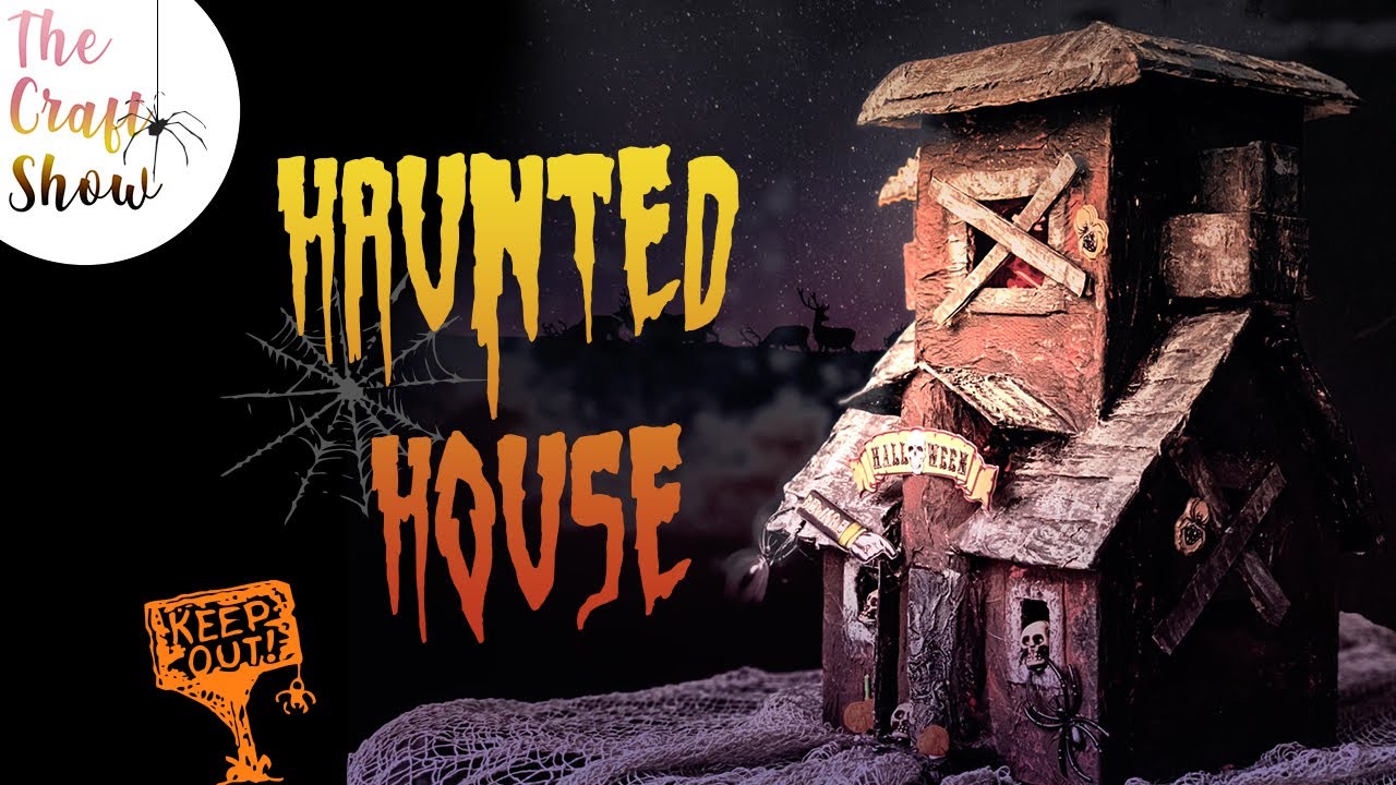 How to Make Haunted House for Halloween || DIY Cardboard House for Halloween