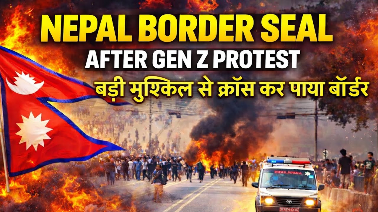 Difficult Border Crossing After Gen Z Protest in Nepal l #nepal #genzprotestnepal 