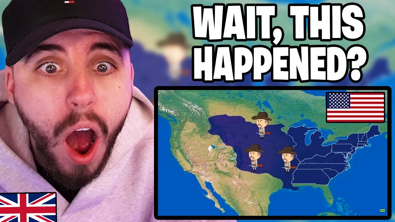 Brit Reacts to A Fun History of America - Simplified