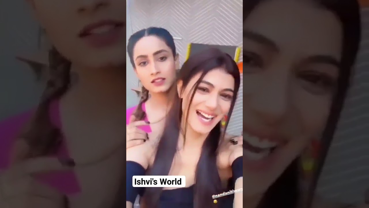 Durva aka Nandini tiwari 🤩 and Sumit Singh 💓 BTS Masti 🥳🤩 