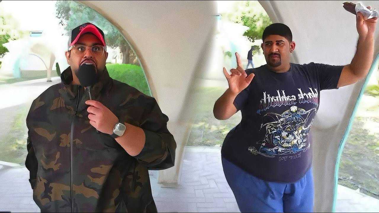 جاسم رجب انصدم من كبرها | محترررررقة