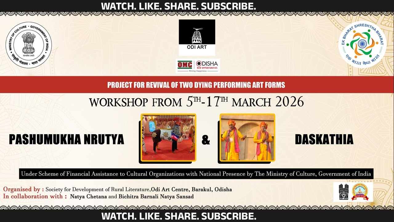 Pashumukha Nrutya workshop by OdiArt Centre