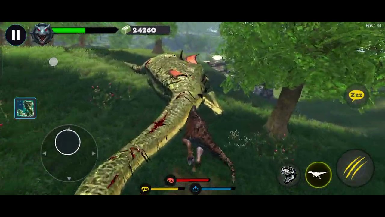 Saya melawan Spinosaurus, t-rex dan baryonyx
