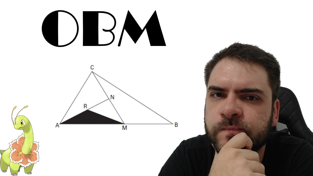 OBM/2001 No triângulo ABC tem-se que M é o ponto médio do lado AB (isto é, os segmentos AM e MB têm
