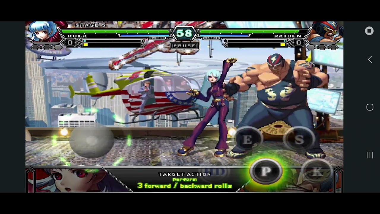 King of Fighters A 2012 Gameplay Kula
