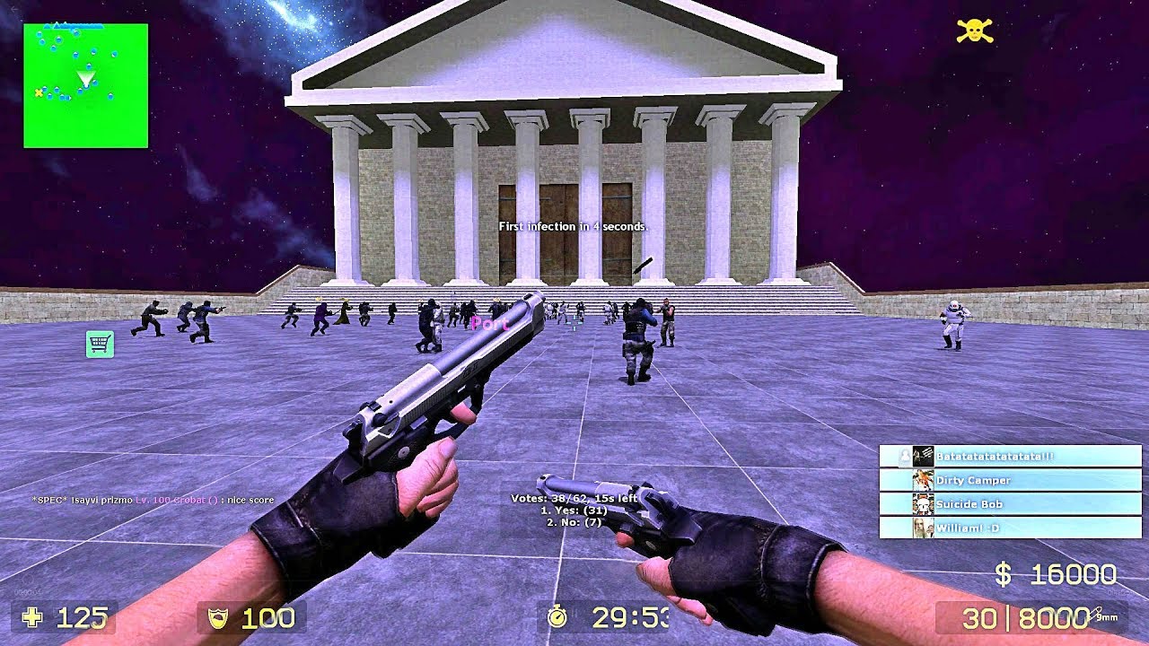 CS Source - Zombie Escape Mod - ze_necromanteion_v3_1s_fix