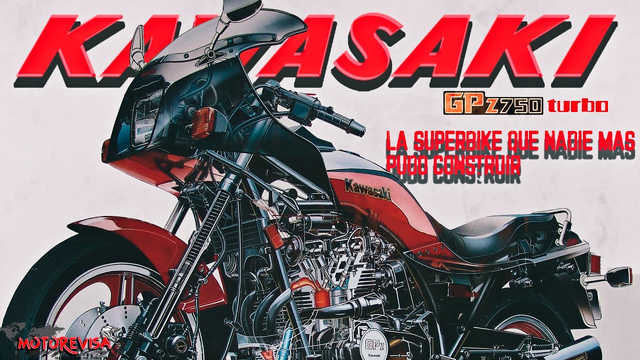 Kawasaki GPZ 750 Turbo la superbike que nadie más pudo construir
