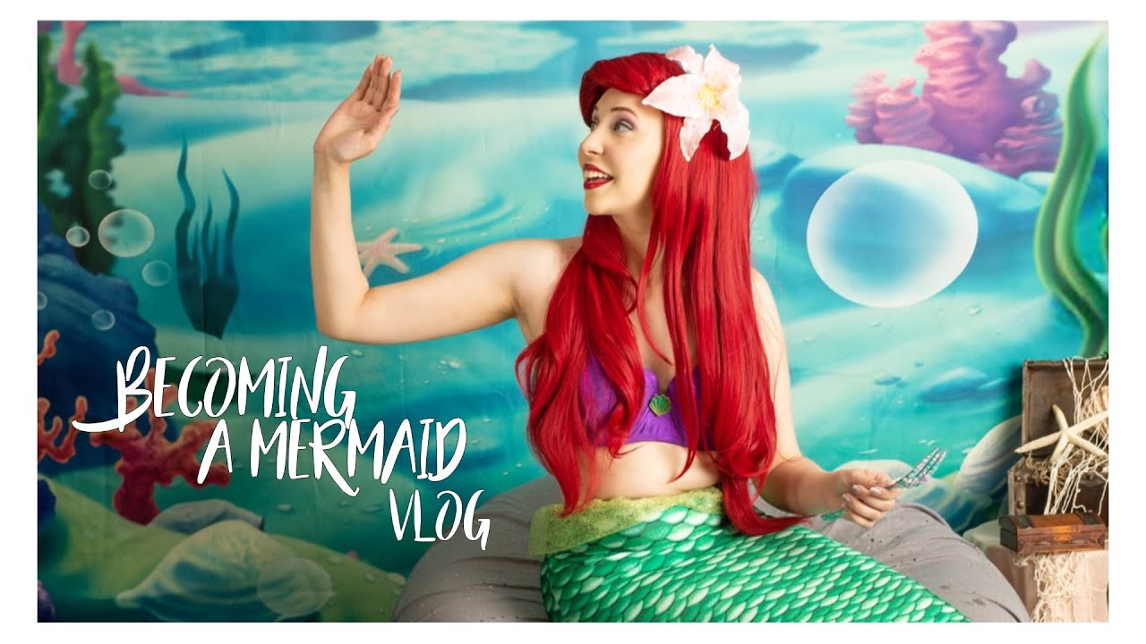 Becoming a Mermaid! | Little Mermaid Vlog