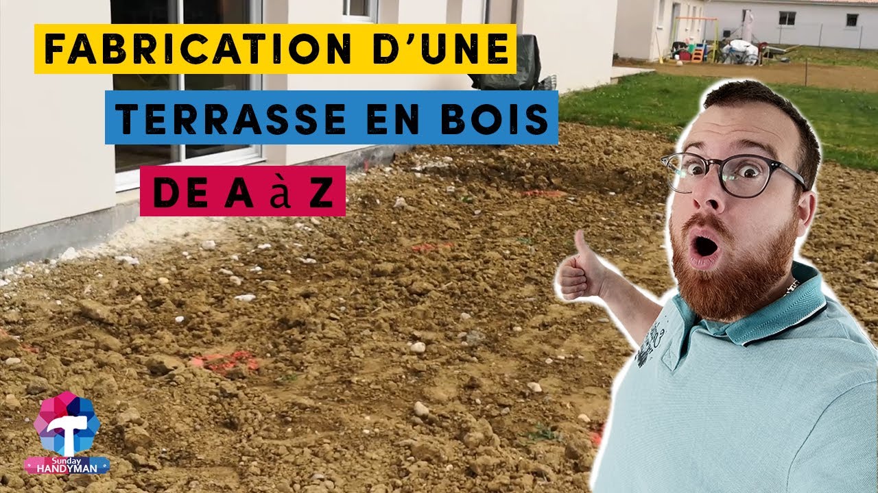 ✅🛠 Fabrication d'une terrasse en Bois 1/2