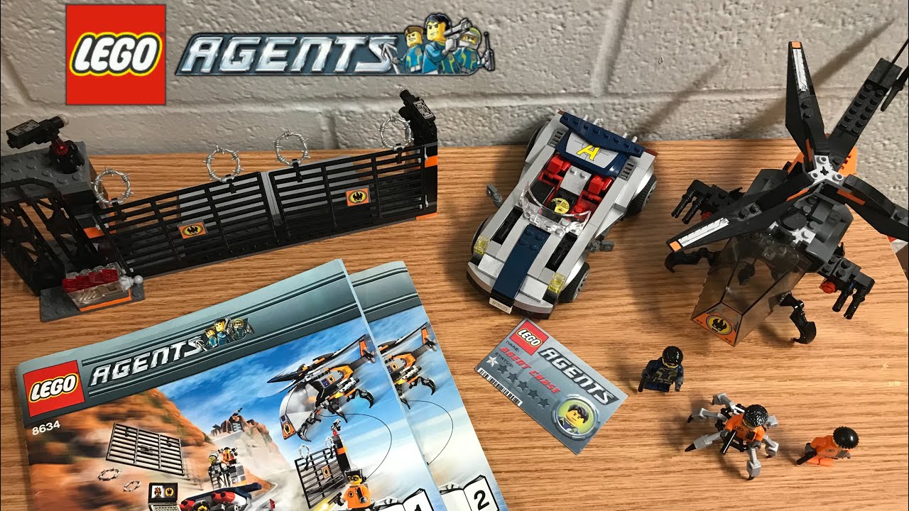 Lego Agents: Turbocar Chase - 8634 - SPEED BUILD #LEGO
