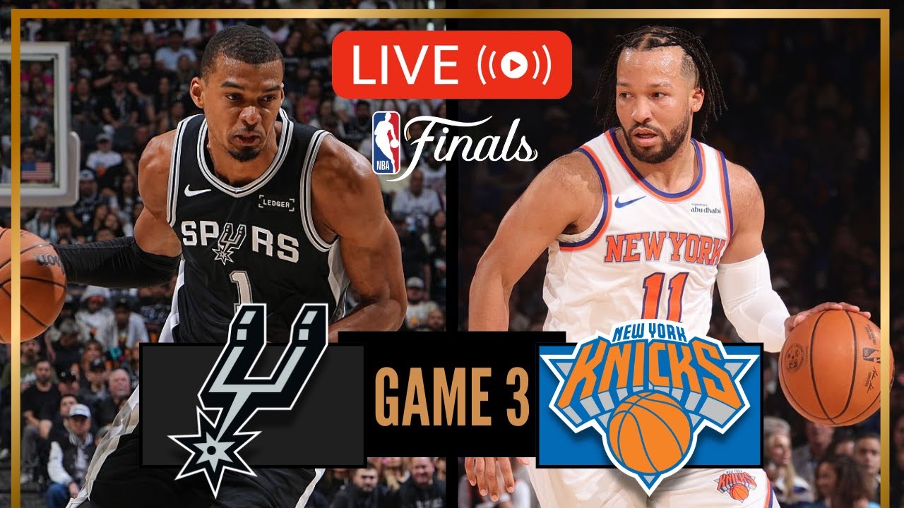 NBA LIVE! SAN ANTONIO SPURS vs NEW YORK KNICKS | 2026 NBA FINALS | June 7, 2026 | NBA 2K26