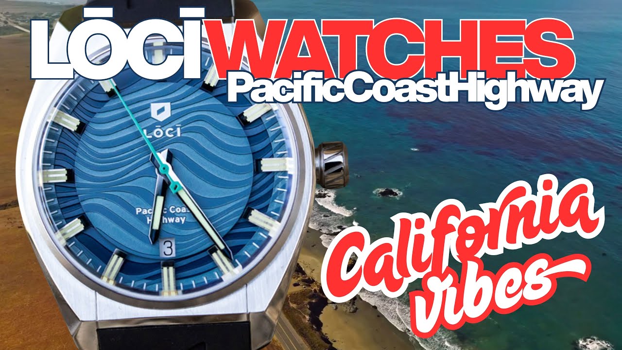 Loci Pacific Coast Highway Watch | Luxury Timepiece Inspired by California’s Iconic Coastline