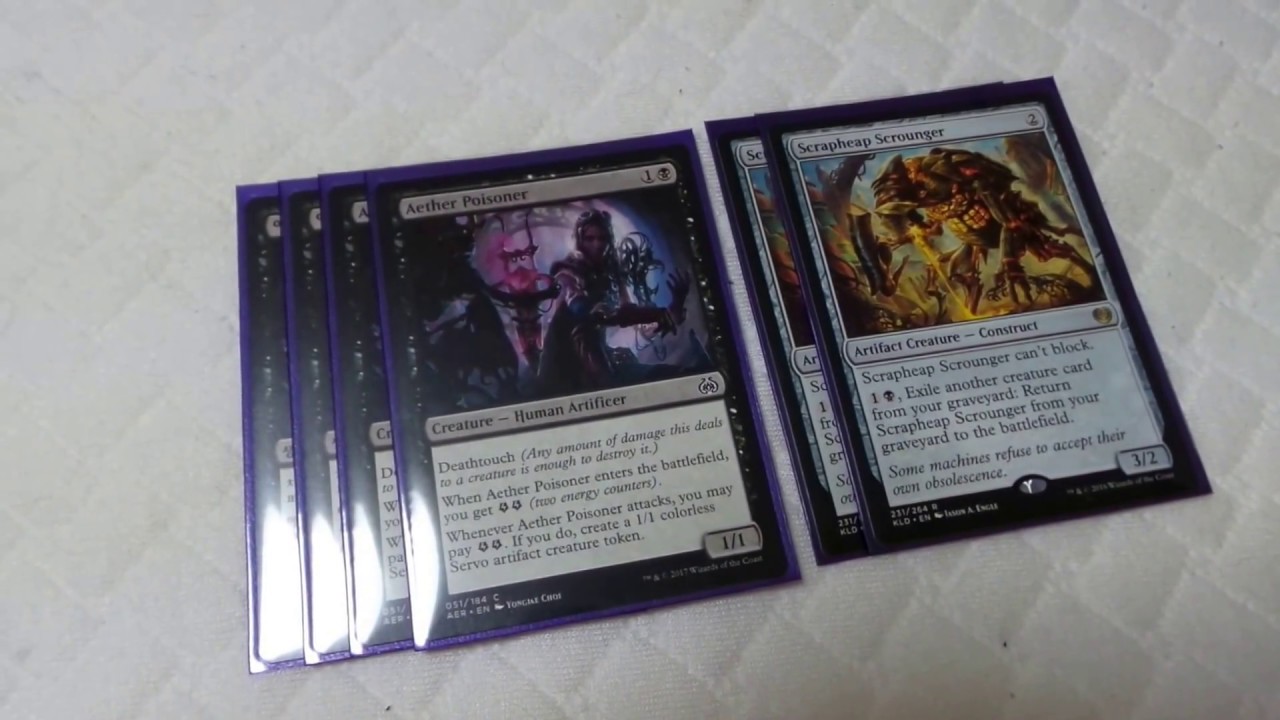 Dimir Electrostatic Pummeler Deck Tek (Aether Revolt Standard)