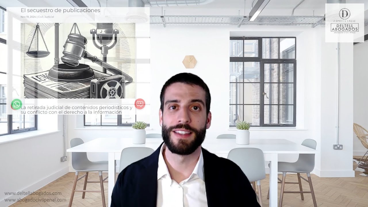 El secuestro de publicaciones / Deltell Abogados