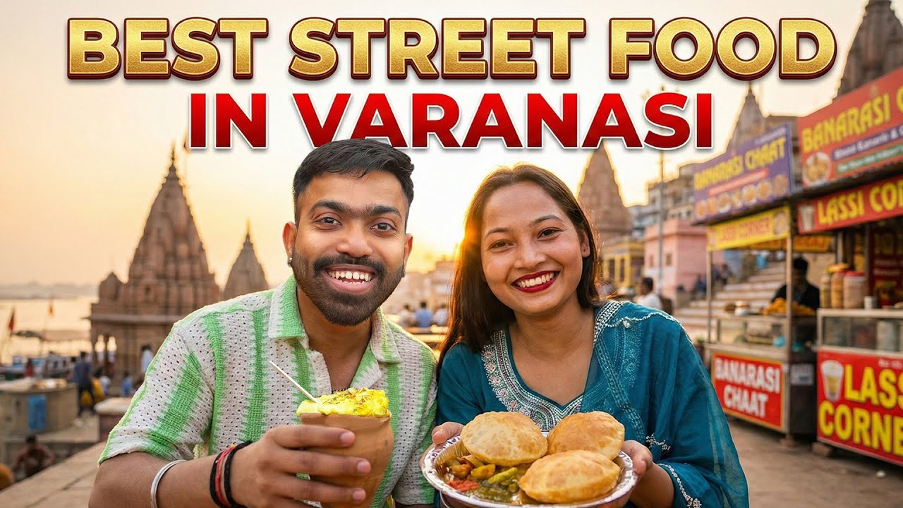 Best Street Food In Varanasi 😋🍽️