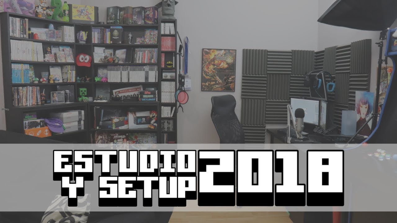 Estudio Y Setup 2018 - Leyendas & Videojuegos