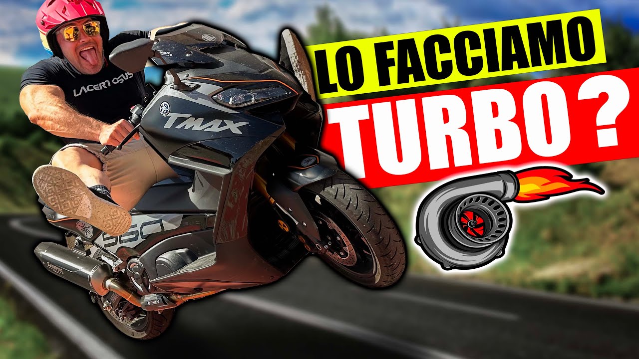 CI METTIAMO IL TURBO? 😱 Test Ride TMAX 560 2023