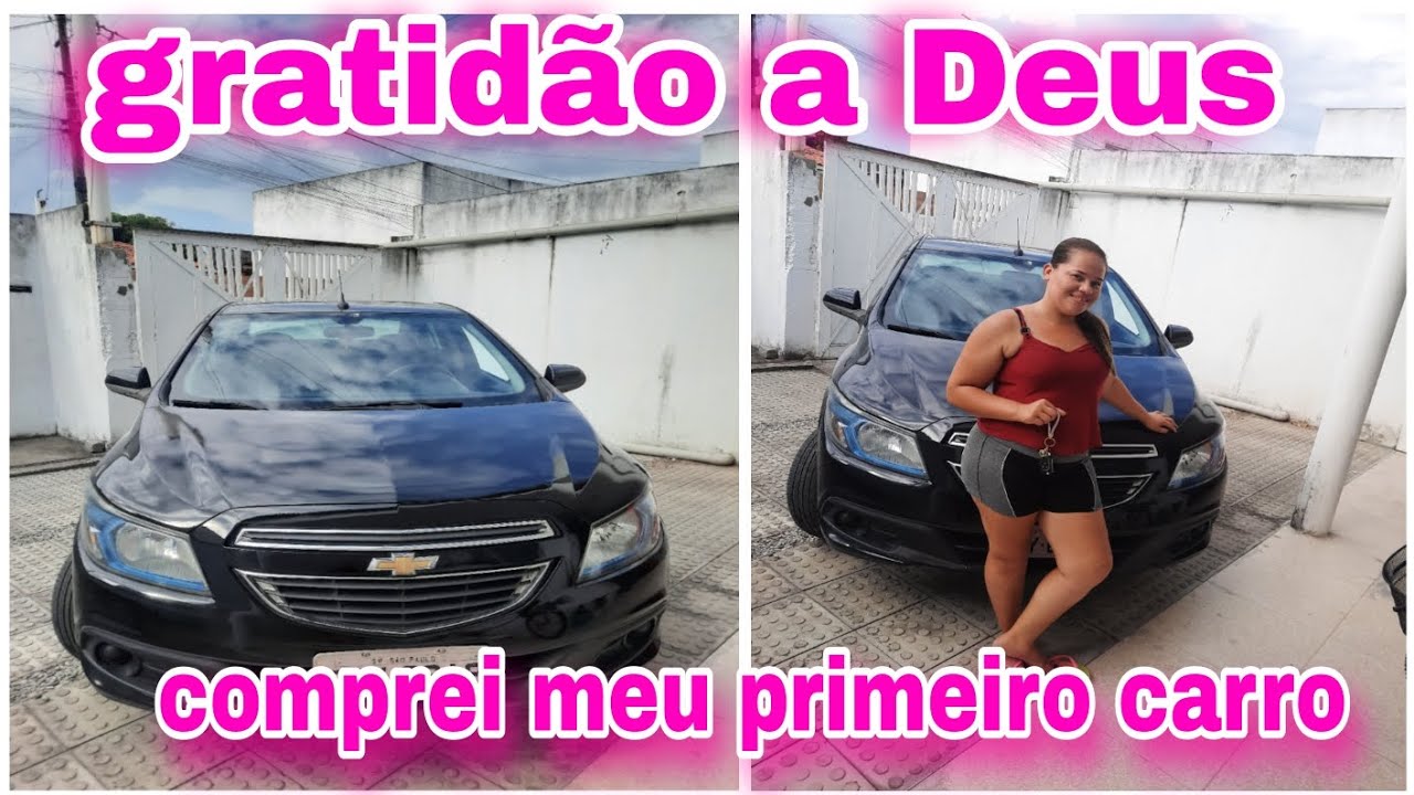 COMPREI MEU PRIMEIRO CARRO 🚗 AOS 27 ANOS -GRATIDÃO A DEUS!!!