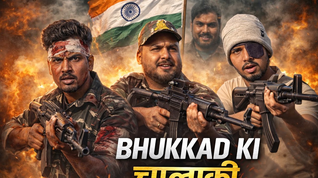 BHUKKAD KI चालाकी 😨🇮🇳 || Nawabzade army video ||