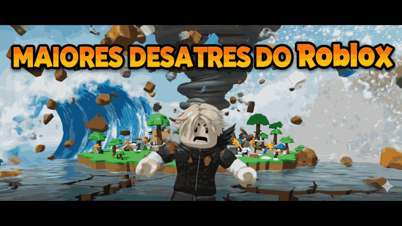 Sobrevivendo aos desastres naturais no Roblox (FOI POR POUCO!)🌪️