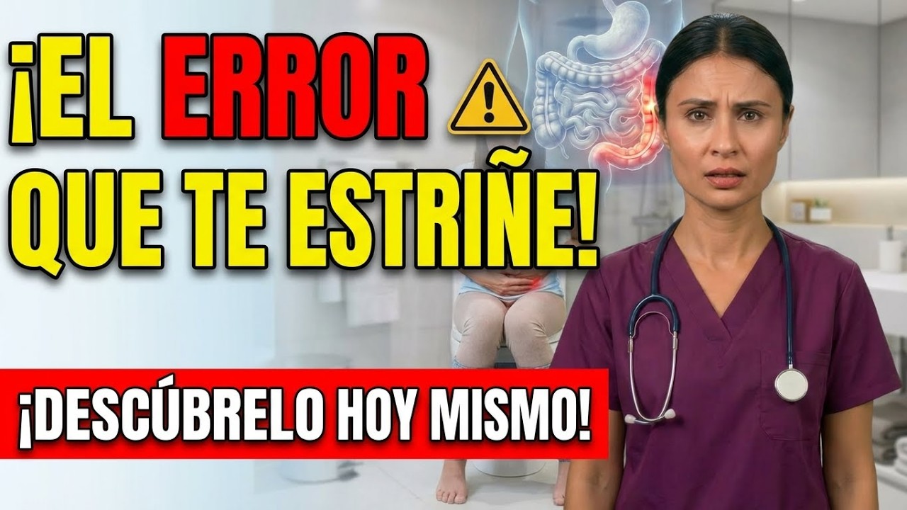 El Error Diario Que Provoca Estre&ntilde;imiento Sin Que Lo Sepas | Dra Laura Moreno