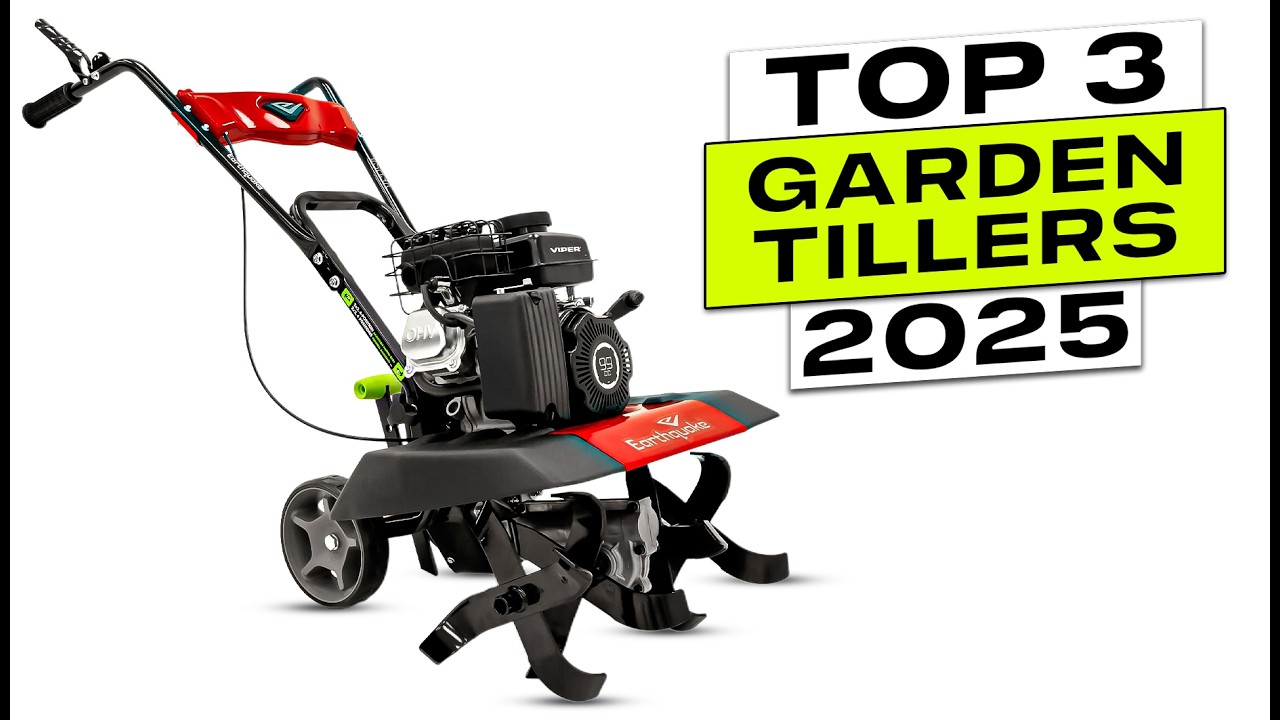 Top 3 BEST Garden Tiller