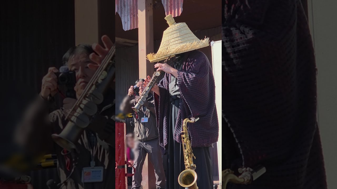 サックス侍、三重県初上陸🎷　12:00～12:45