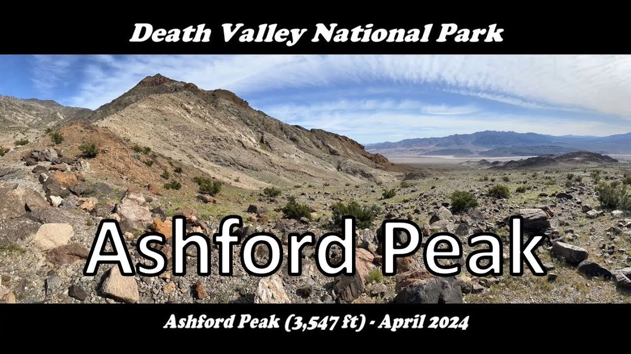 Ashford Peak (Unsuccessful) - Death Valley NP (2024-March) : DoubleTap