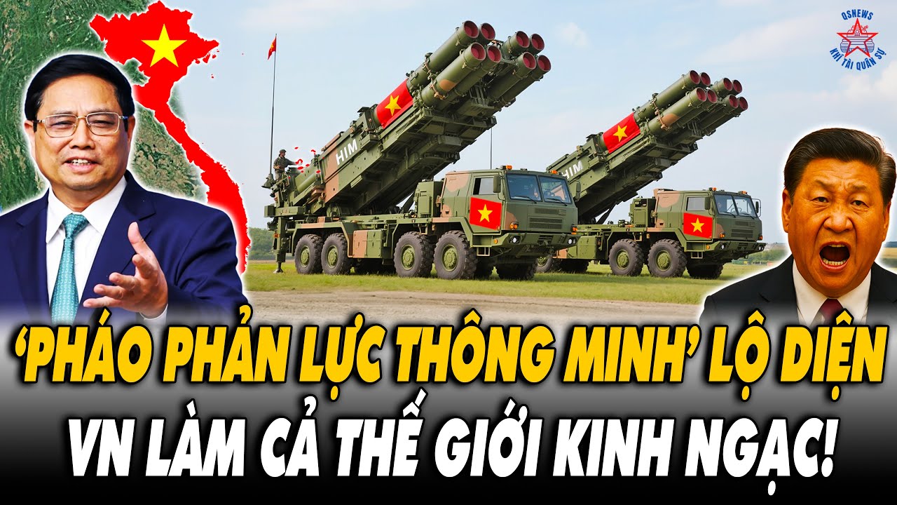Quá Giỏi! VN Sản Xuất Thành Công 'Pháo Phản Lực  Thông Minh' Làm Cả Thế Giới Kinh Ngạc?
