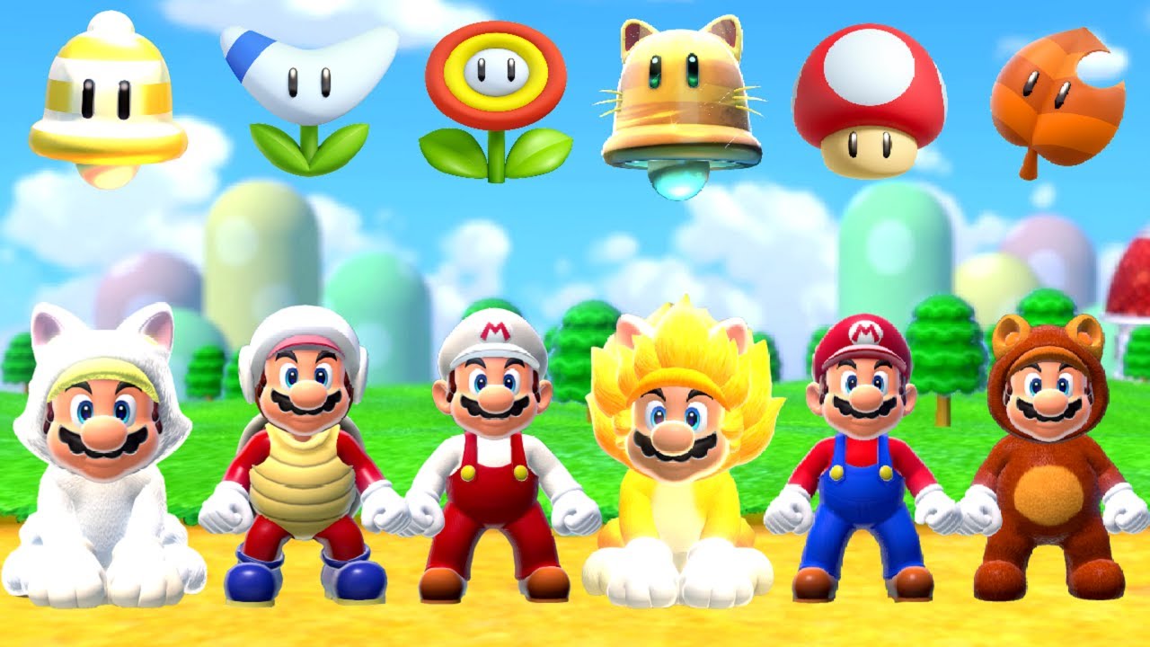 Bowser's Fury - All Power-Ups