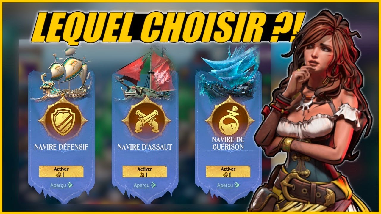 LES NOUVEAUX SKILL SUR L'AMIRAL ! - Sea of Conquest FR
