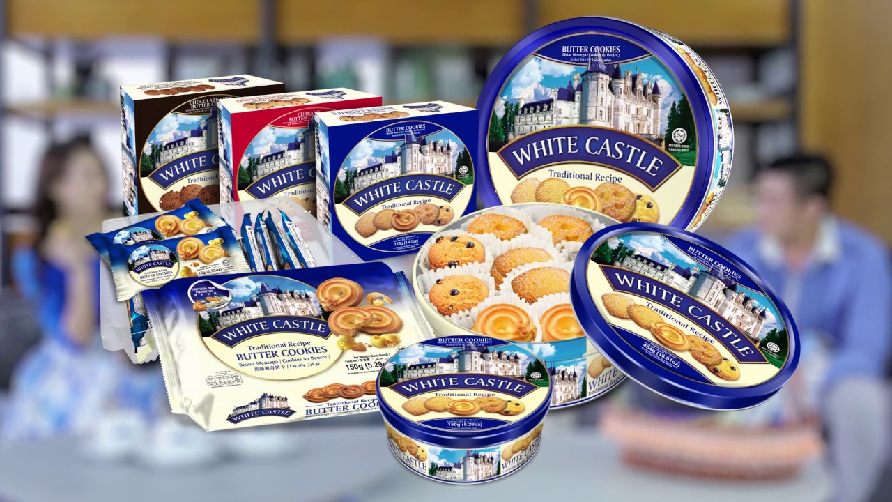 White Castle (Butter Cookies) Advertising - 72s