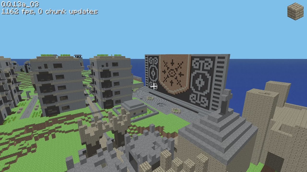 Minecraft: utazás a verziókon át 10.rész (c0.0.13a_3) ~ paneltömb