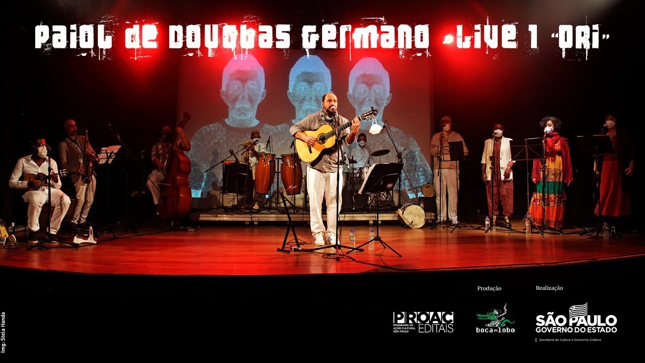 LIVE 1: Paiol, de Douglas Germano (com destaque para o álbum Orí, de 2011)