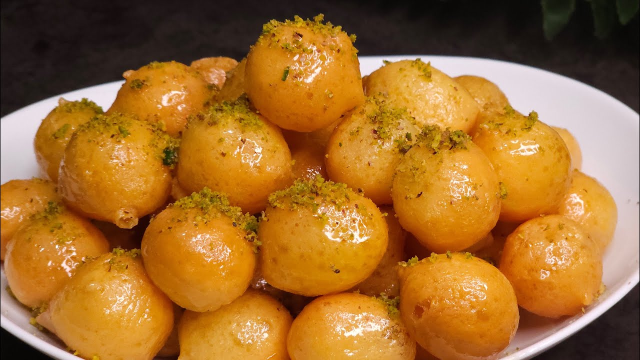 آموزش لگیمات عربی با کمترین جذب روغن مناسب سفره افطار _ بدون تخم مرغ و خوشمزه تر از بامیه