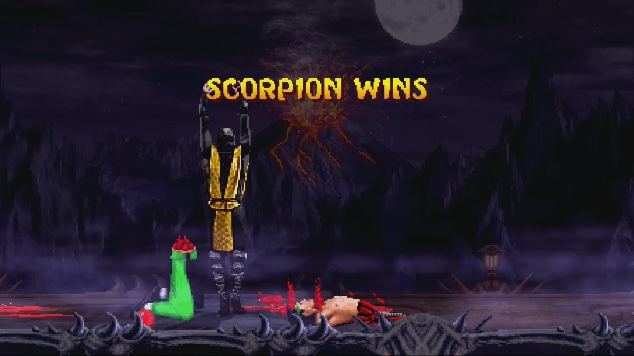 Mortal Kombat II Remix Rev. 1.2 (Mugen) - Scorpion