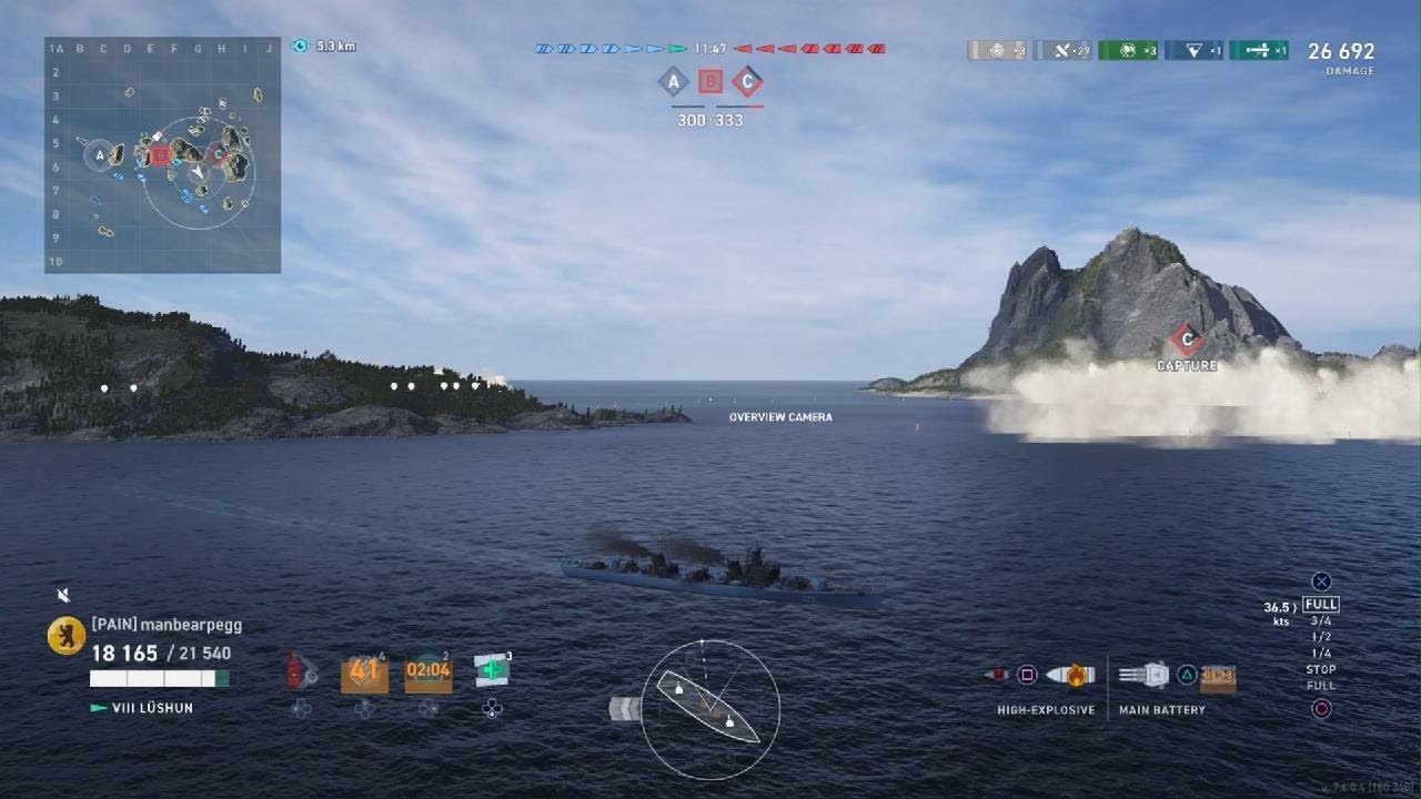 Lushun: what more can I do - World of Warships: Legends