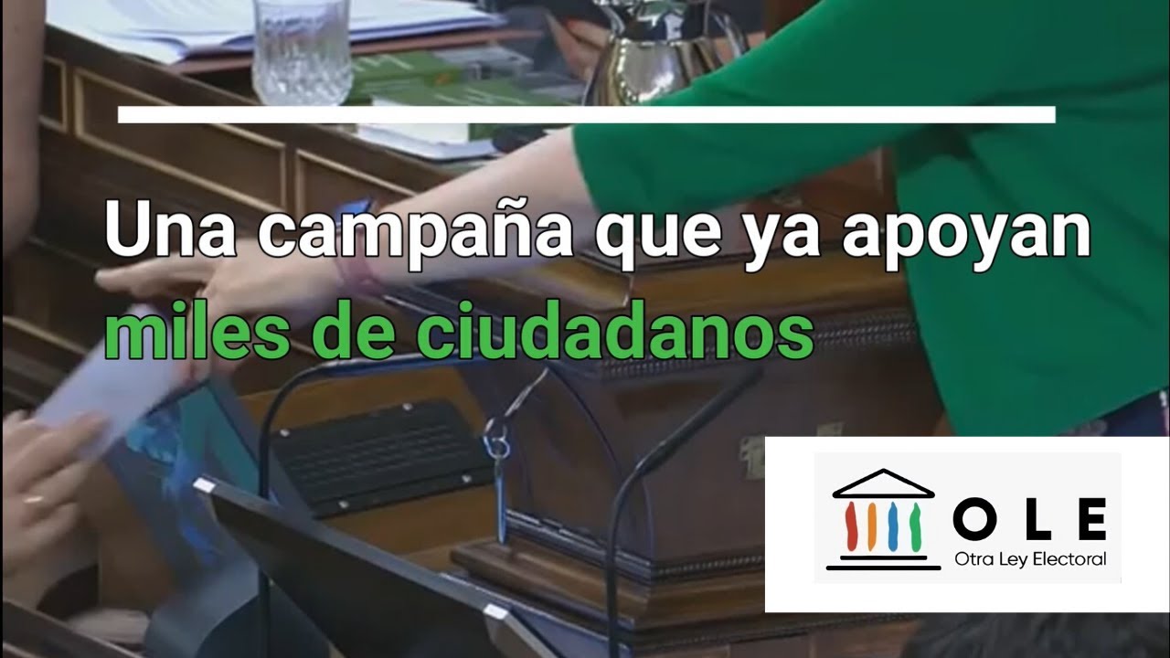 Otra Ley Electoral - Firma la petici&oacute;n