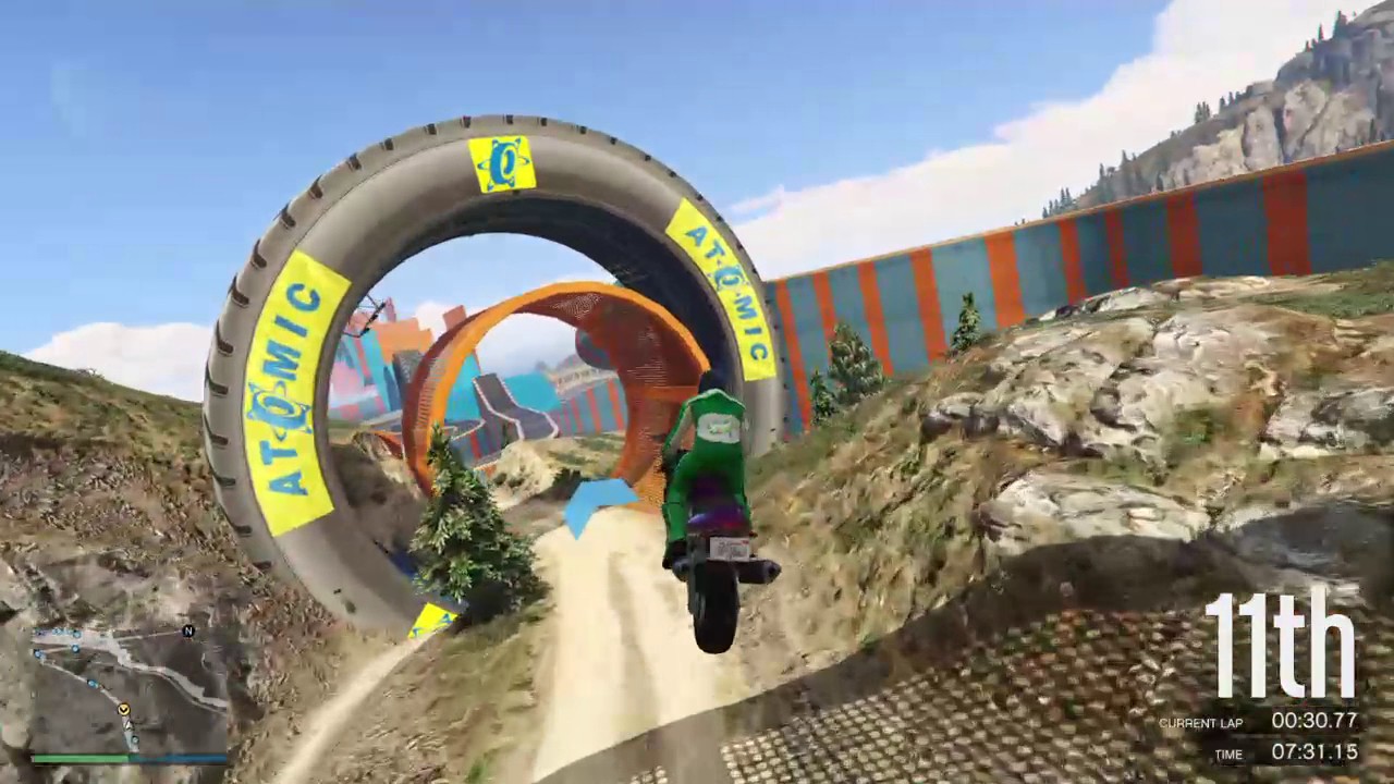 gta 5 online races| I won first place !